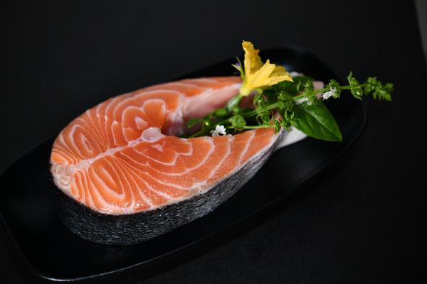 12. Salmon Steak Garnished.JPG