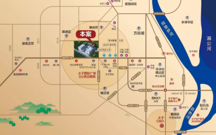 太子集团金边CBD 俯瞰最迷人的金边夜色