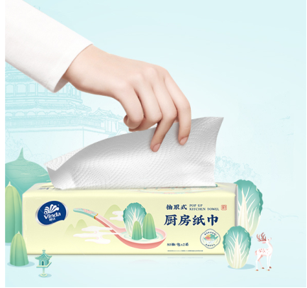 维达厨房纸 “纸造美味” 厨房清洁小能手!