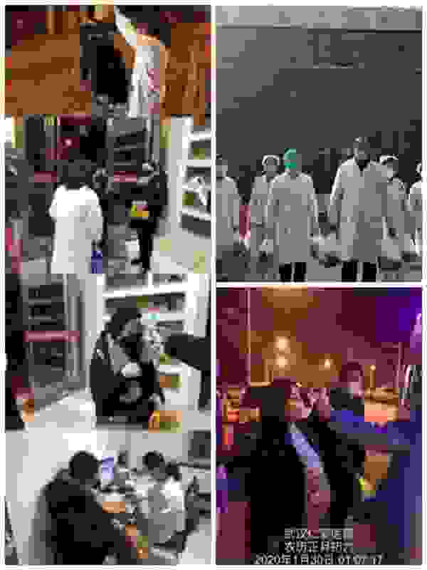 记录武汉仁爱医院一群普通医务人员在抗击疫情画面！