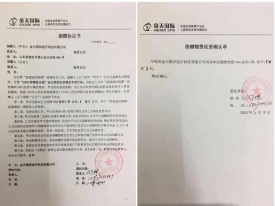 战“疫”行动——金天国际医疗物资紧急驰援武汉