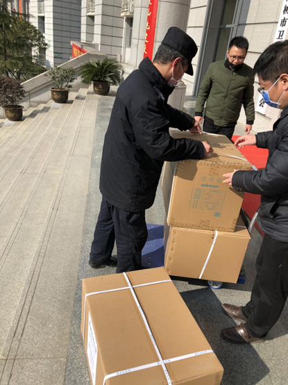 千里援鄂|爱心企业向湖北抗疫地区捐赠56万元物资