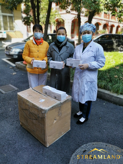 抗疫捐赠，新西兰企业Streamland新溪岛在行动！