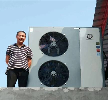 空气能热泵高效助力清洁采暖，在疃里镇打下样板工程