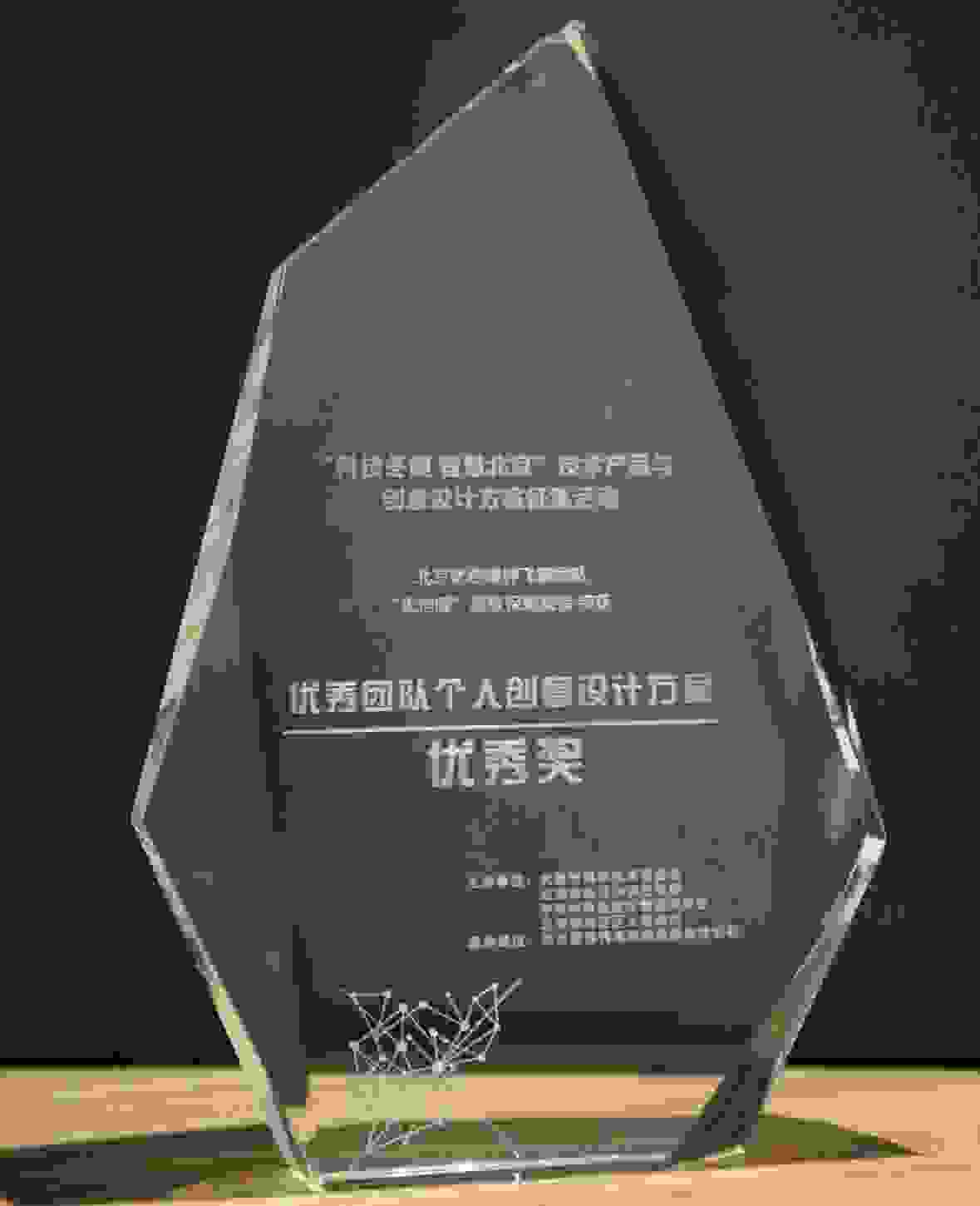 “科技冬奥 智慧北京” 优倍暖钟飞鹏团队获优秀奖