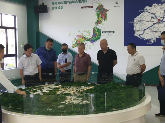 赵广旭随海南省发改委赴琼中调研
