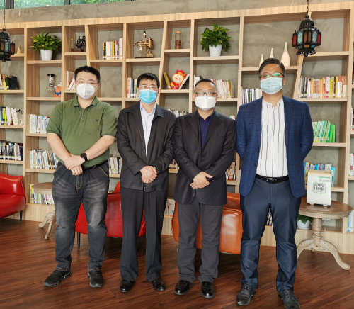 成都市地方金融监督管理局副局长裴胜春一行来访汇桔