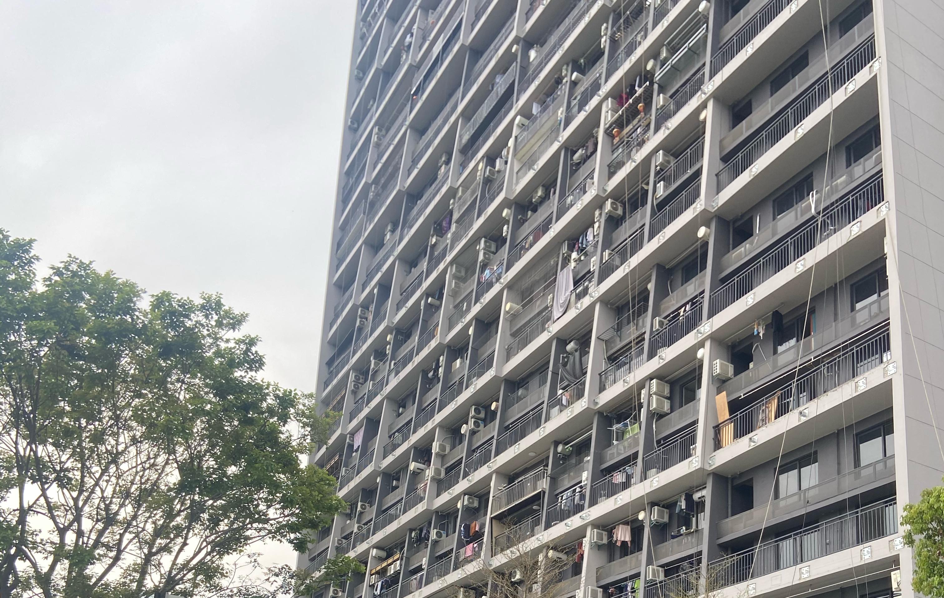 只有想不到没有做不到.福州万科金融港整体外立面形象升级改造