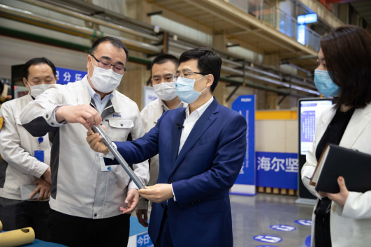 海尔集团总裁周云杰：工业互联网将重塑工业形态