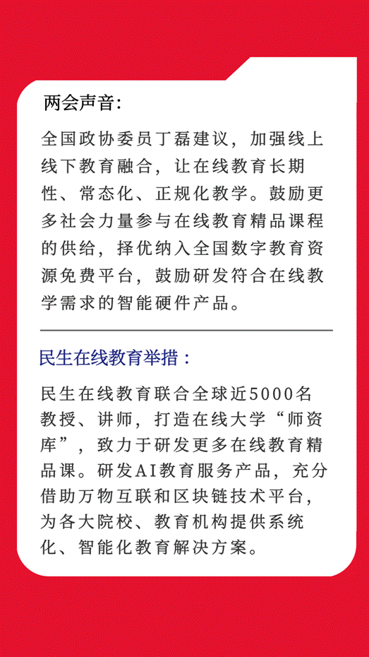 明世教育集团聚焦两会，迅速响应