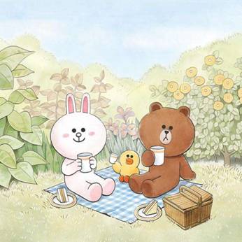 朱一龙与LINE FRIENDS的夏日大PK