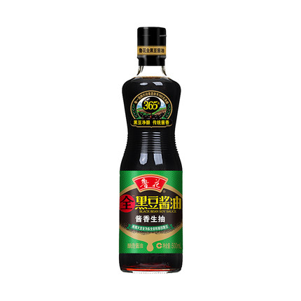 全黑豆酱油“酱心”独具，酱香浓郁、入口不咸