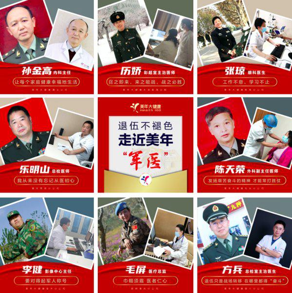 礼敬八一，这是美年大健康“军医”们的故事