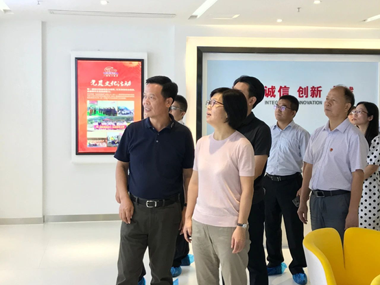 福建省市场监督管理局黄玲副局长一行莅临明一国际建宁生态基地考察指导