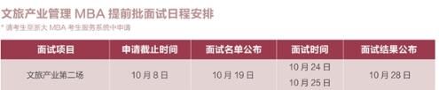 全国顶尖高校首个文旅MBA火热报名中，10月8日截止
