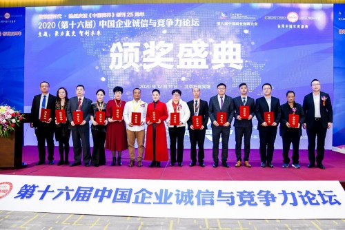 太极集团坚持自我价值，在中国企业诚信与竞争力论坛获得荣誉