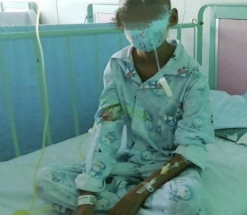 11岁少年被病魔夺去快乐 求助轻松筹用爱心为他打开生命之窗