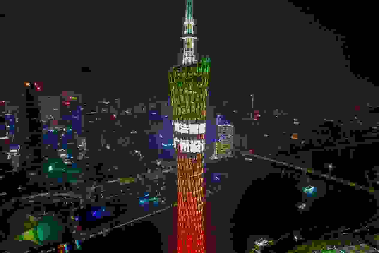 强势闪耀广州塔的夜空 vifa威法的底气来自何处