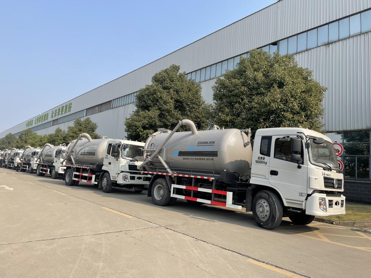 中标环境再次进攻海外市场，出口非洲加纳吸污车