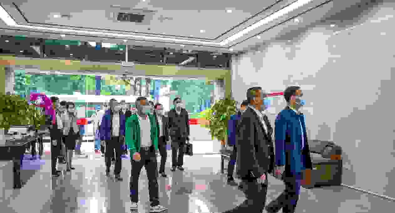 坚守禺企担当，高质量飞速成长！广州市番禺区政府领导到访保伦电子itc调研指导工作