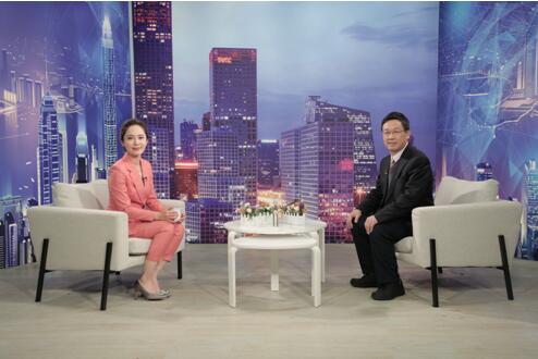 “袁创超级稻”创始人邓启云做客《崛起中国》