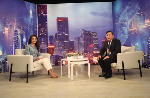 “广州婷享瘦健康科技”董事长范国光做客《崛起中国》