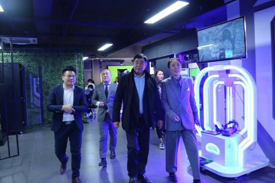 济南市历城区政协主席寇少杰一行莅临店数科技调研指导