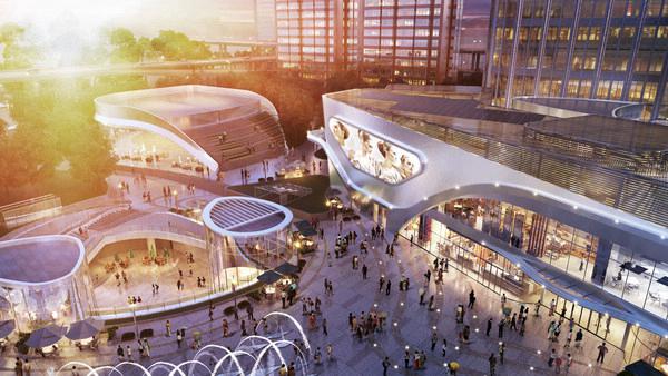 博荟广场One East联手英国艺术顽童打造黄浦滨江全新艺术新地标