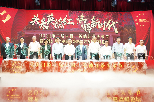 第三届中国英德红茶头采节开幕——摘下头采新芽 制成最好春茶