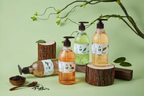 六神茗茶植萃沐浴露：春夏控油强效辅助