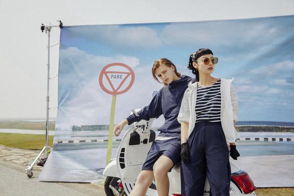 DESCENTE携手Vespa，推出全新联名服装系列