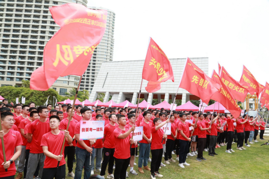有心又有趣！中建三局一公司开展党史知识定向越野赛