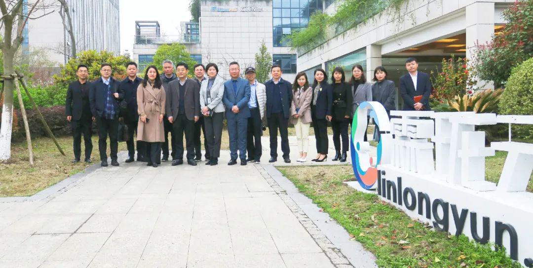 苏州市人社局领导来访霖珑云科考察调研，共话平台企业数字化转型