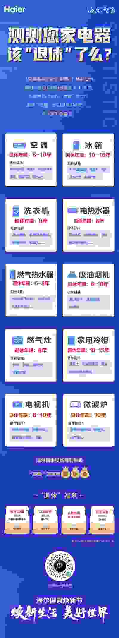 您的家电该退休了吗？进来领取“退休金”啦！