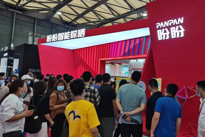 热度持续up！盼盼智能晾晒“引爆”2021上海国际厨卫展