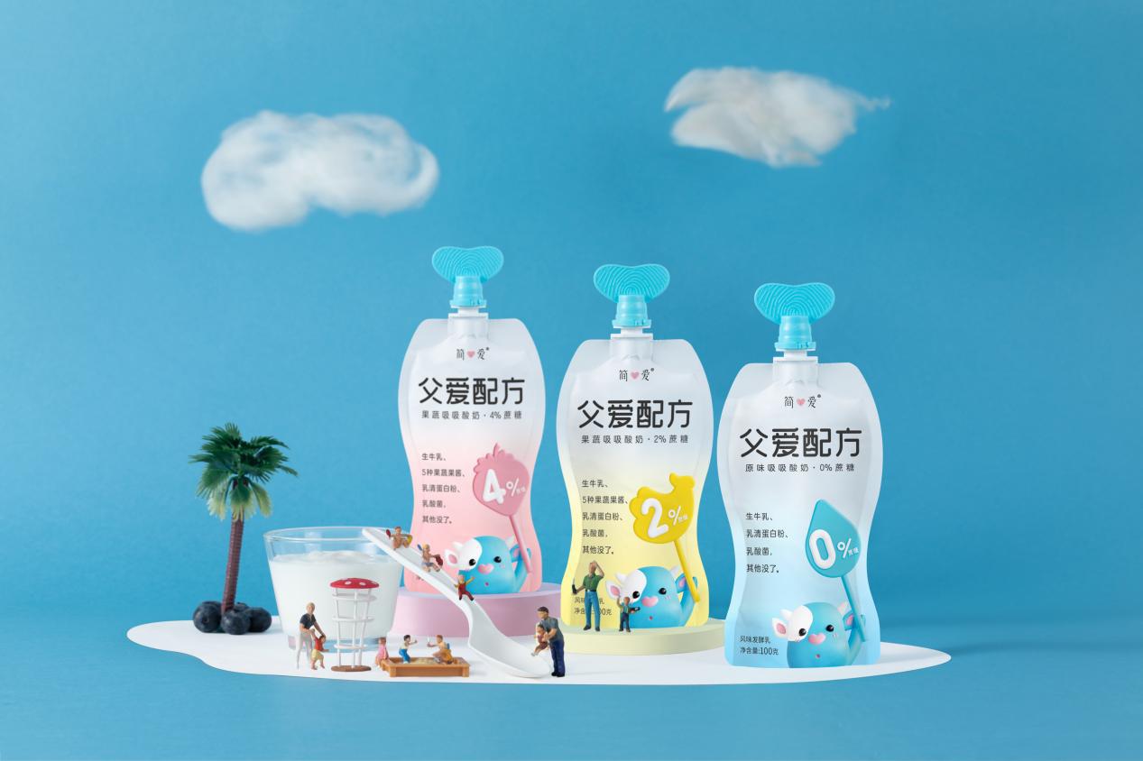 让宝宝的每一口酸奶都安心，才是真正的父爱配方