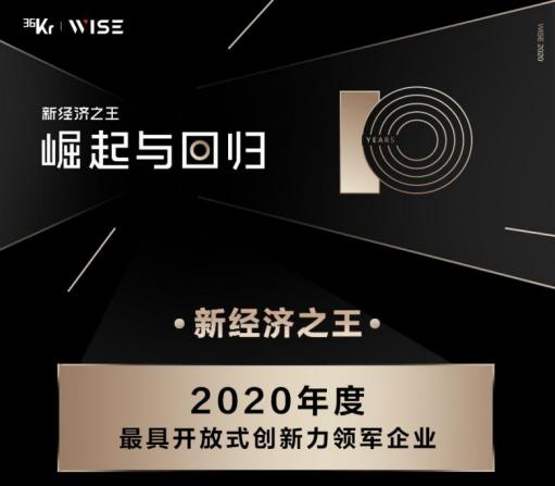最新！36氪“开放式创新”榜单公布：海尔智家、阿里云、华润等上榜