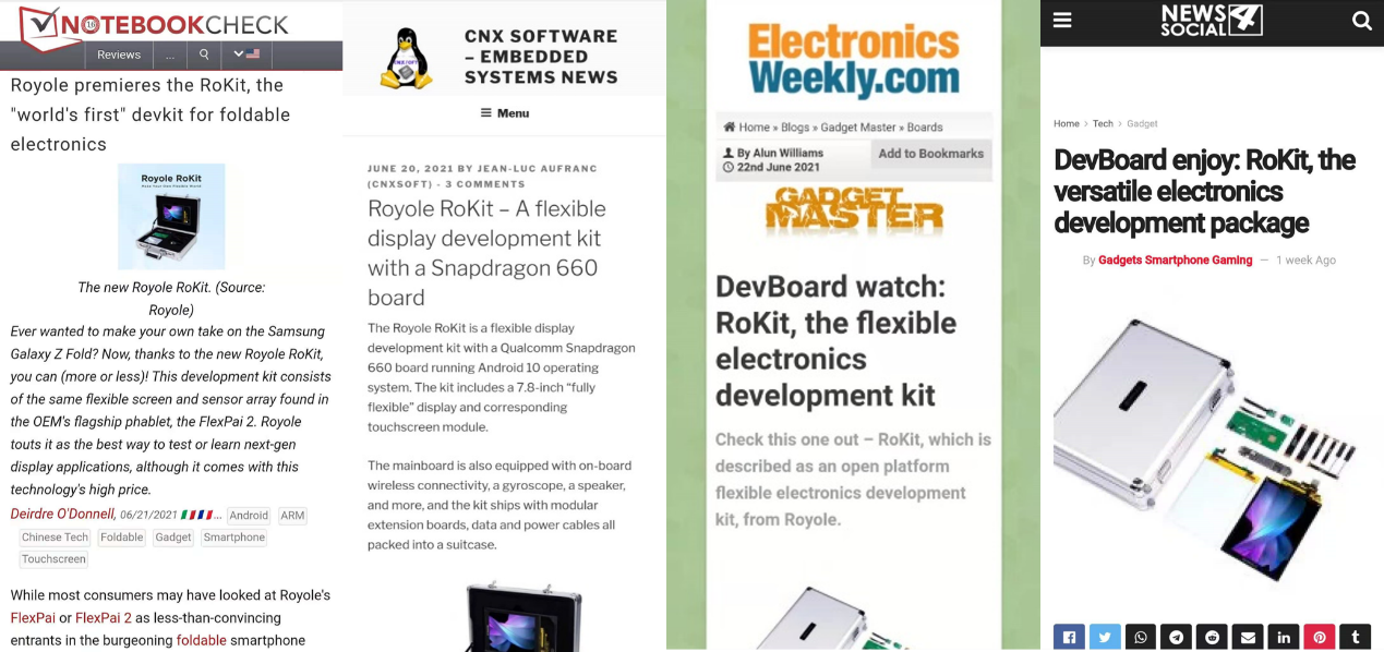 柔宇RoKit，一个开放的开发平台，助你轻松打造柔性电子产品和应用