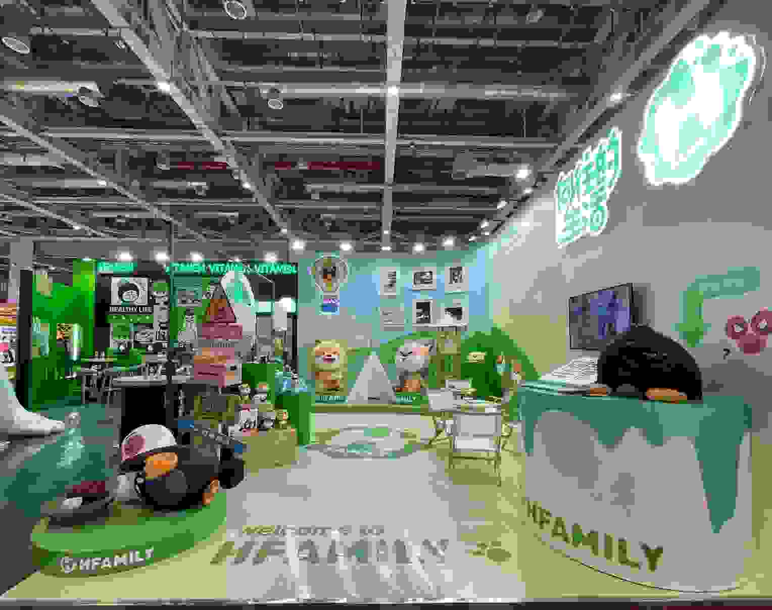 HFamily C位参展全球授权展实力演绎向往的生活