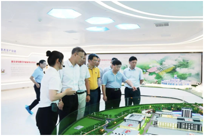 明一国际迎来福建省政协副主席张兆民一行莅临建宁生态高新科技园调研指导