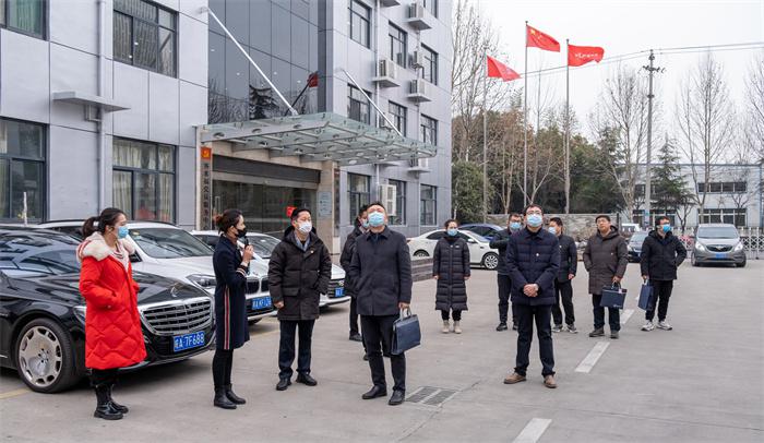 热烈欢迎市委组织部领导一行莅临客来福开展基层党建调研工作
