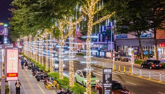 夜空彩虹2021年12个灯光媒体盘点，开启春夏艺术灯光预约