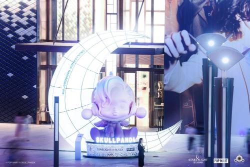 泡泡玛特热门IP SKULLPANDA推出潮玩艺术展  关注绿色环保发展