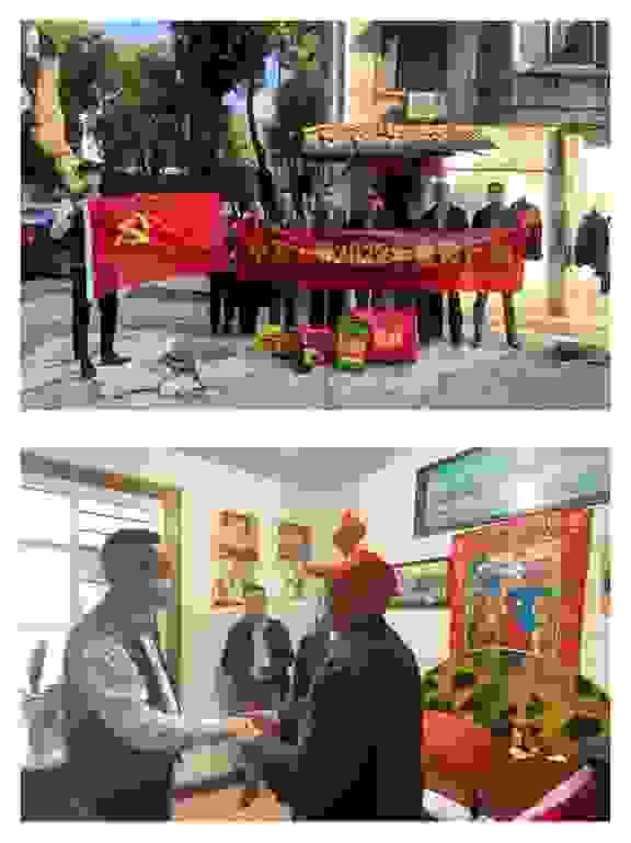 华夏人寿铜陵中支：开展“情系戎装”退伍老兵入户慰问活动