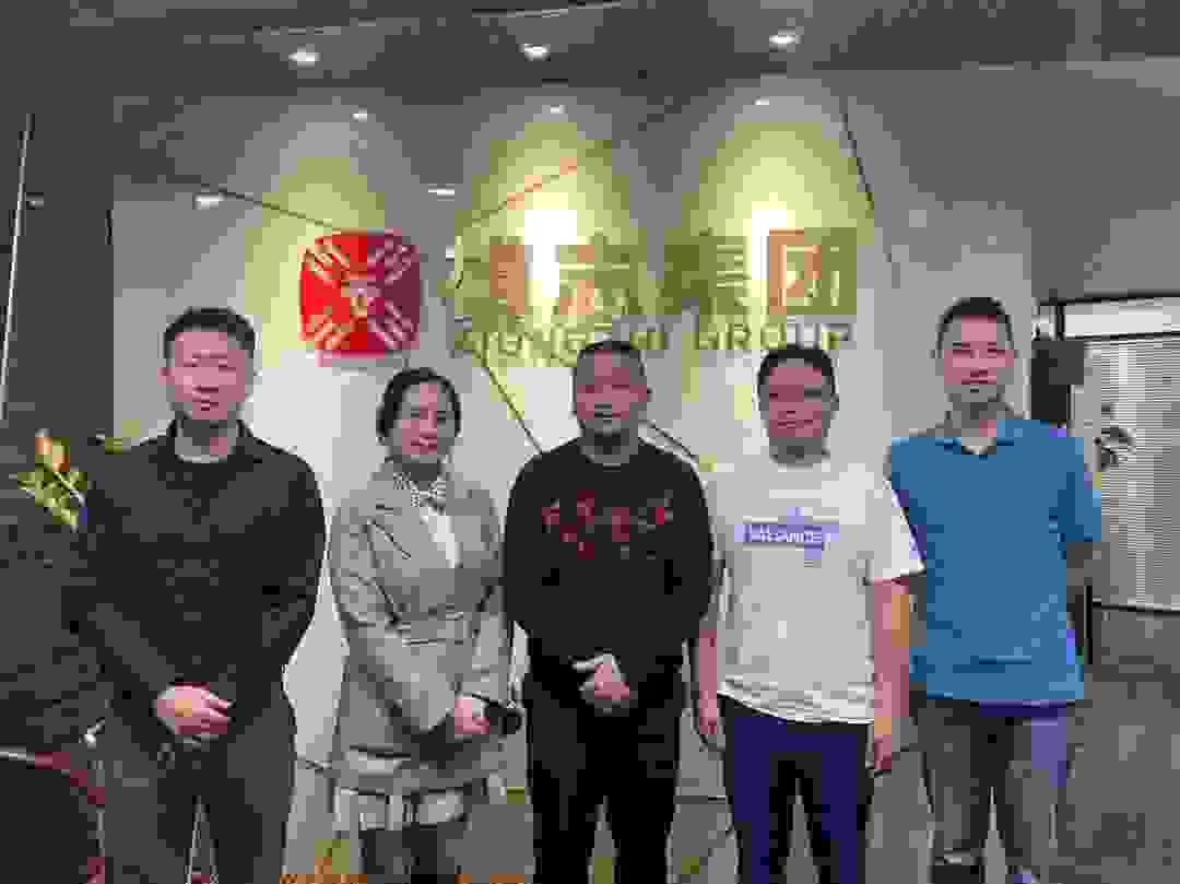 中南不良资产处置公司陈雨影一行到访雄志集团，探讨共同开发粤港澳大湾区不良资产