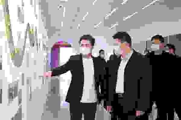 湖南湘江新区管委会巡视员戴中亚一行莅临爱善天使集团进行深入调研