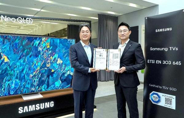 三星QLED 4K智能电视通过TUV南德认证，满足欧洲网络安全要求