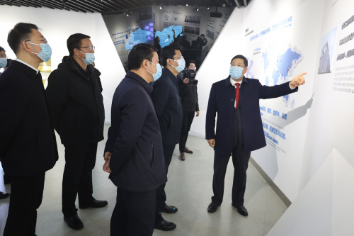 扬州市委副书记、代市长王进健一行莅临丰尚调研指导