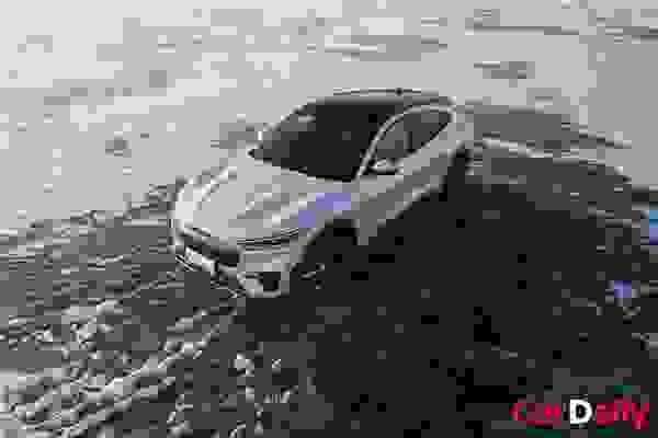 福特电马Mustang Mach-E雪地大片来袭