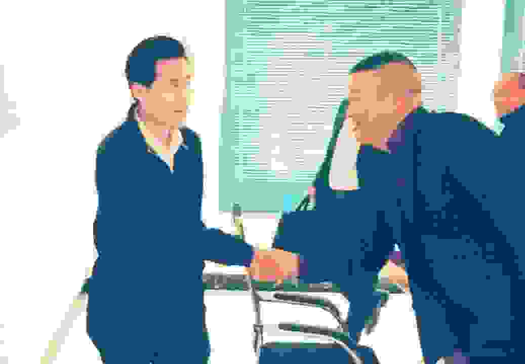 广西桂平市委书记黄创优到广燃能源科技公司走访调研